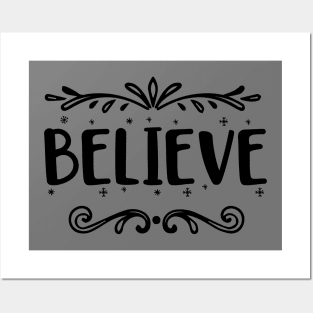 Believe Art Posters and Art